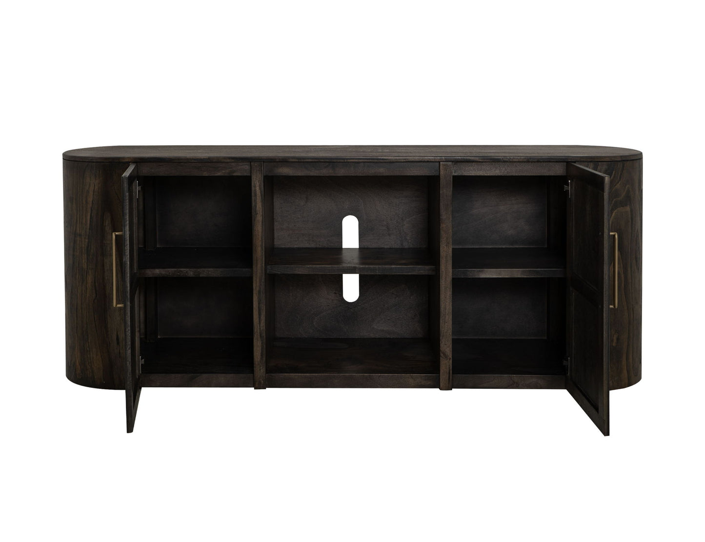 Balam - TV Stand - Oil Black