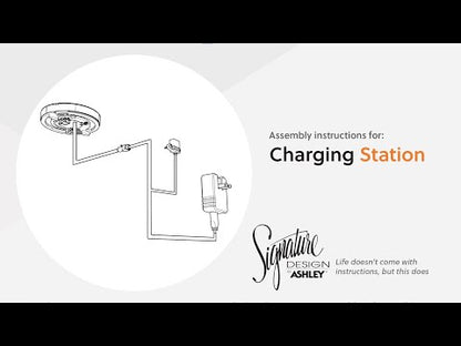 Vessalli - Two Drawer Nightstand - Black / Gray