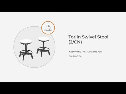 Torjin - Swivel Stool (Set of 2)